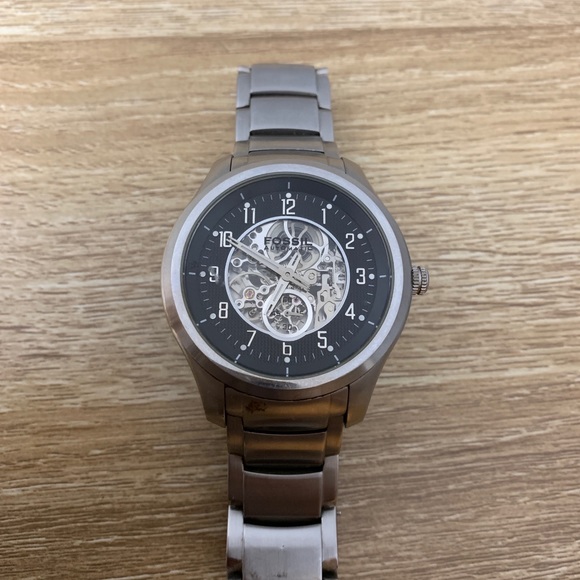 Men's Fossil Automatic Stainless Steel Watch ME3007 Rare Collectible - Picture 3 of 6